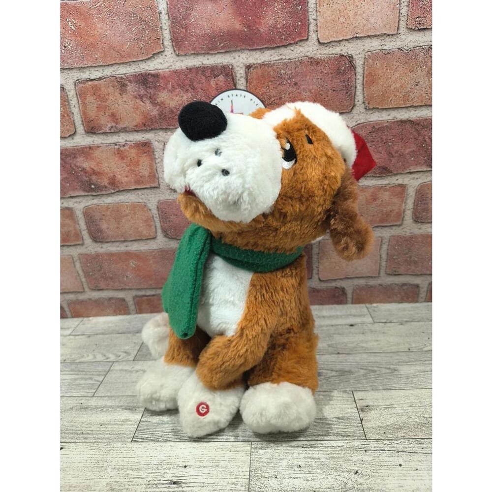 Gemmy Animated Dog Singing Elvis' I'll Have A Blue Christmas Without You Tested